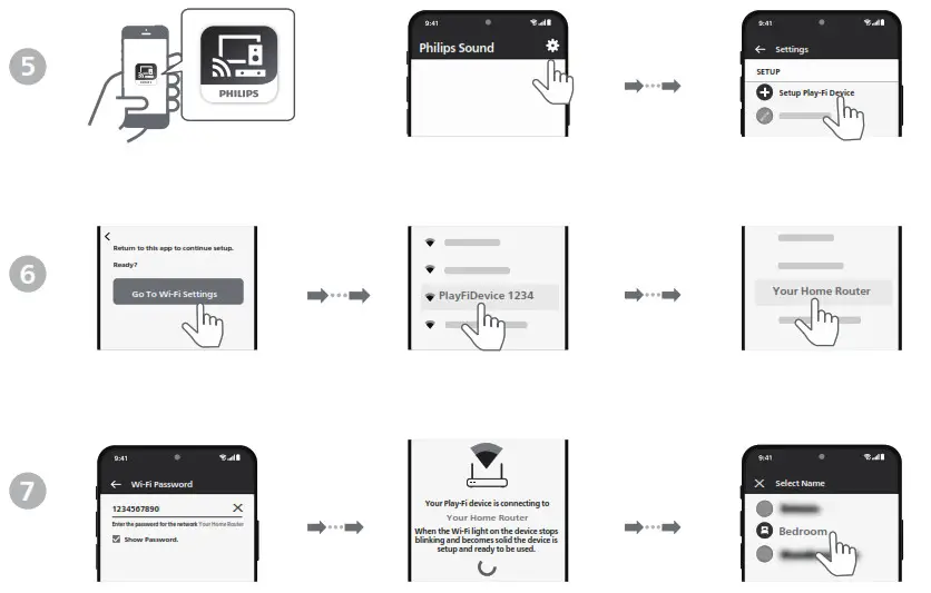 PHILIPS TAB8507 8000 Series Soundbar - 10