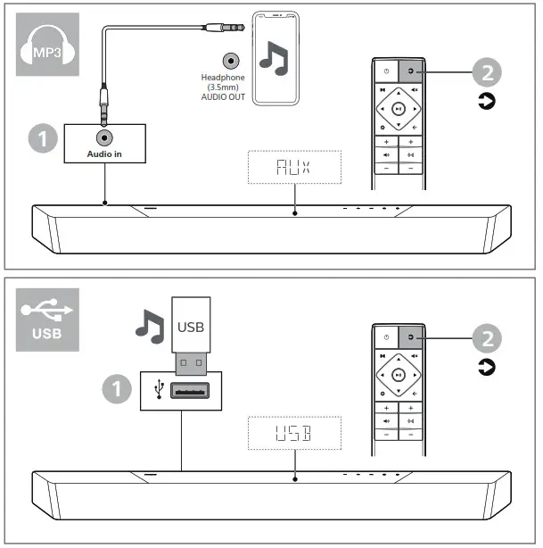 PHILIPS TAB8507 8000 Series Soundbar - 13