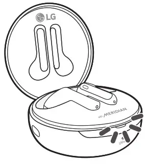 LG HBS-FN7 Tone Free Wireless Earbuds - Checking the Battery Status