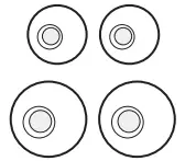 Panasonic F-PZT175H Air Purifier-Extra Ear Gels ™