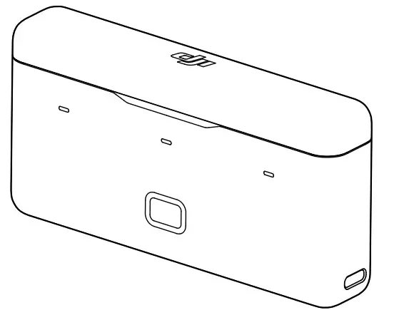 dji OSMO Action 3 Multi Functional Battery Case -