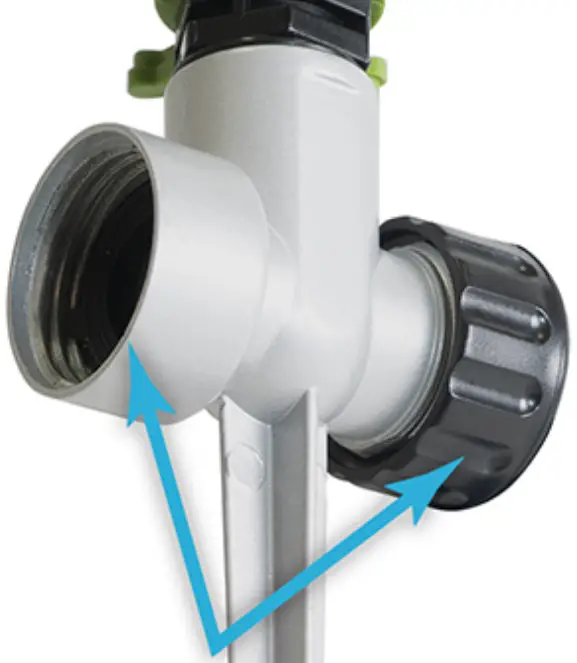 ROTATING SPIKE SPRINKLER