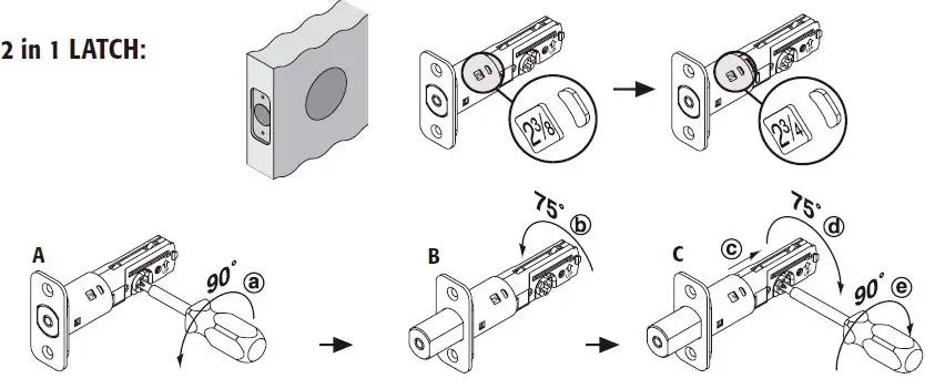 LAWRENCE HARDWARE D00-700P14 Premium Commercial Single Cylinder Deadbolt-10
