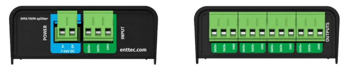 ENTTEC DIN RDS4 DMX RDM Splitter 5