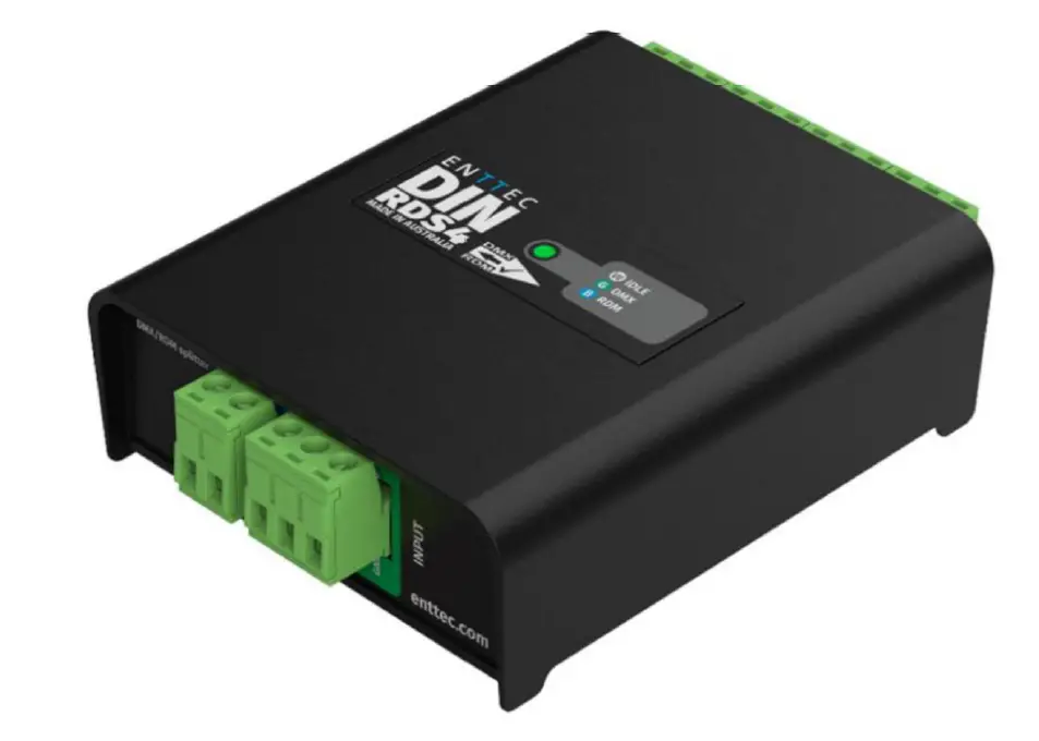 ENTTEC DIN RDS4 DMX RDM Splitter