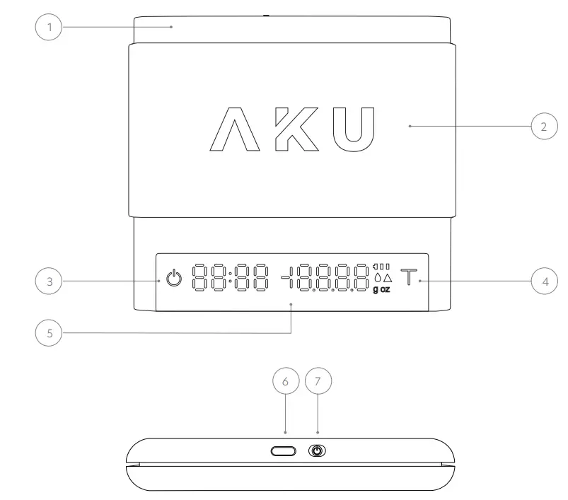 varia AKU Electronic Scale - fig 1