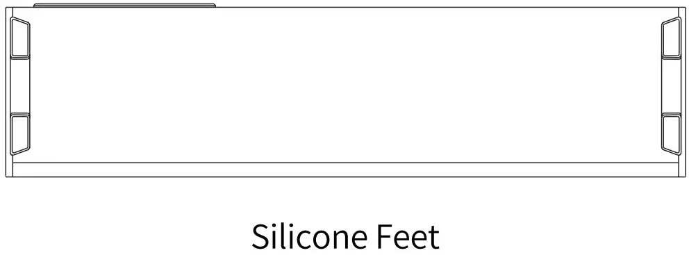 TREFAN TF S206 Home Theater Sound Bar System - Bottom Panel