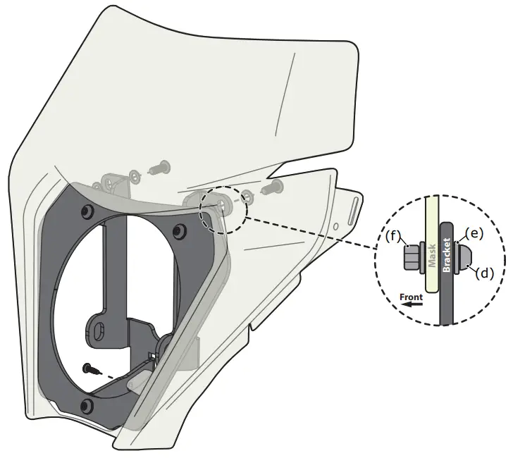 DENALI LAH.24.10000 LED Headlight Mount - fig 3