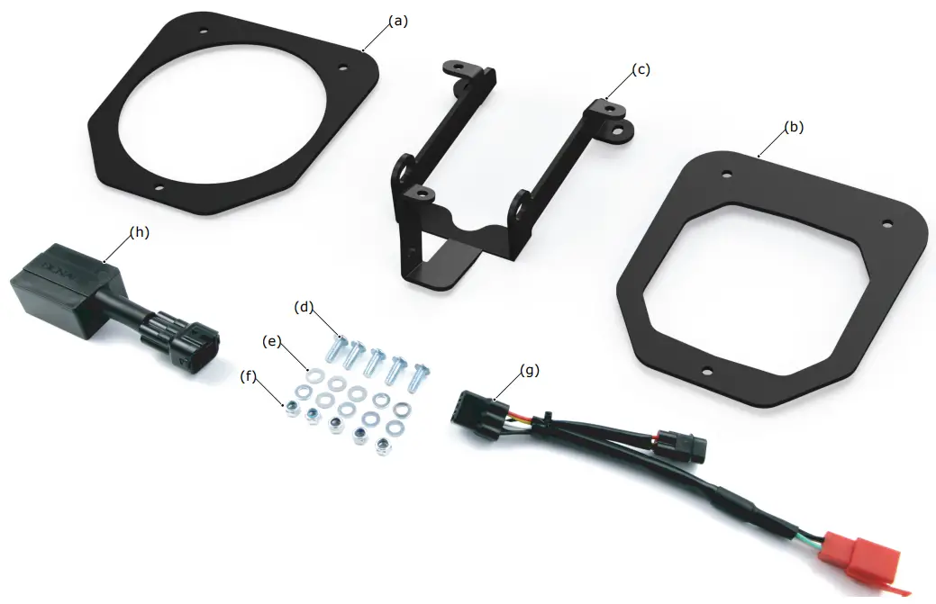 DENALI LAH.24.10000 LED Headlight Mount