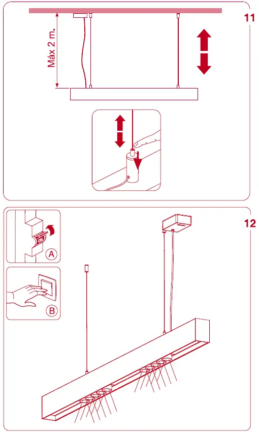 ARKOSLIGHT Black Foster Suspension 3