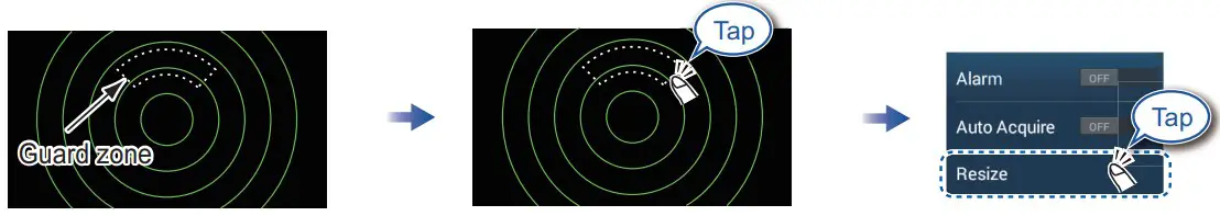 How to set a guard zone