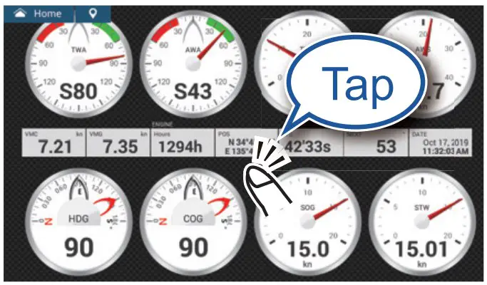 How to edit an instrument display
