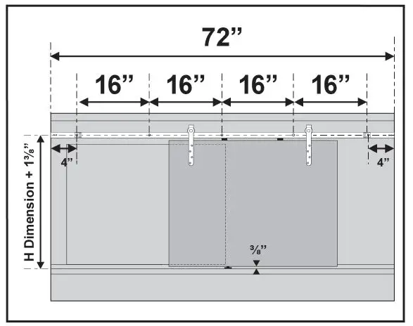 FURNITURE-FSDH-STRAPKIT-6-Super-Mini-Sliding-Barn-Door-Hardware-Kit-fig-4