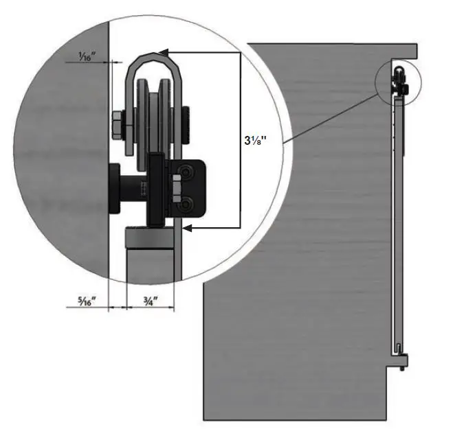 FURNITURE-FSDH-STRAPKIT-6-Super-Mini-Sliding-Barn-Door-Hardware-Kit-fig-9