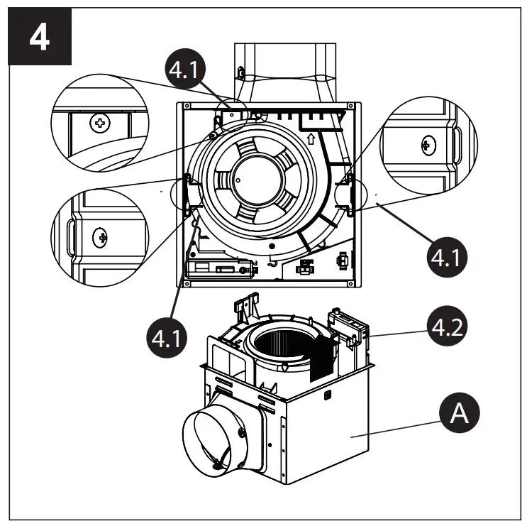 UTILITECH 7116-02 Ventilation Fan With Edge-Lit Led Light - fig 11