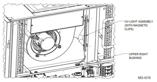 FIG 7 Install UV Light Assembly and Route Wires.JPG