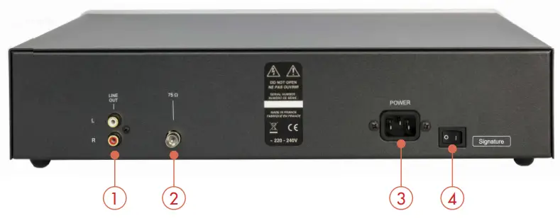 ATOLL ELECTRONIQUE TU80 Signature FM Tuner - CONNECTING