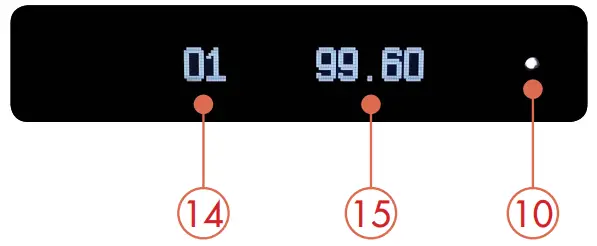 ATOLL ELECTRONIQUE TU80 Signature FM Tuner - DISPLAY