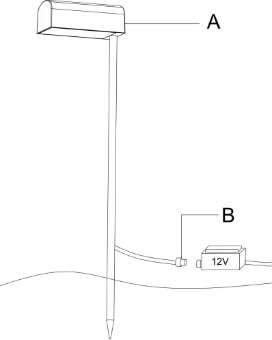 Beacon LIGHTING 220417 Seaside Point Path Bollard-fig2