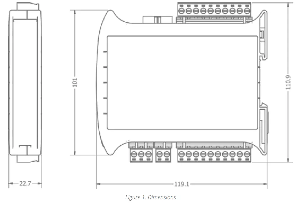 iSMA CONTROLLI SfAR-S-16DI 16 Digital Inputs Expansion Module 1