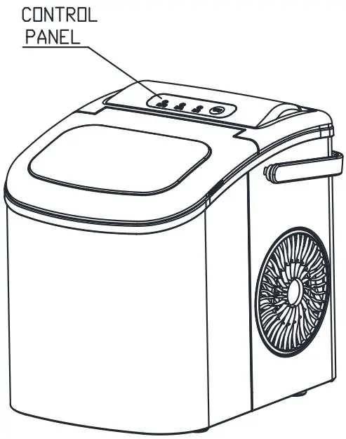 EUHOMY IM 06D Ice Maker - Figure 3