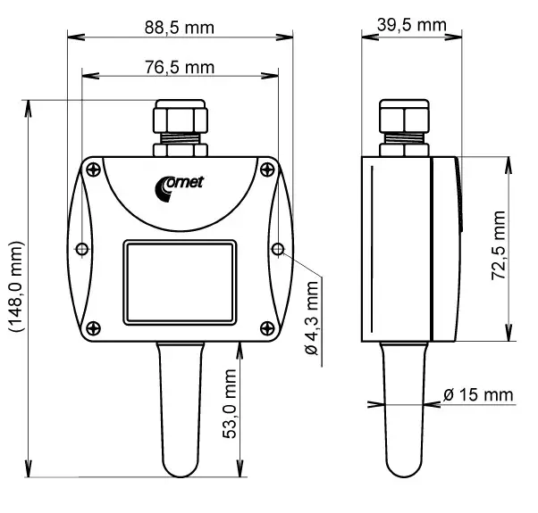 COMET T0310 Programmable Transmitter Of Temperature (1)