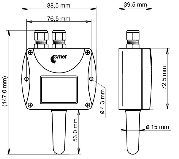 COMET T0310 Programmable Transmitter Of Temperature (2)