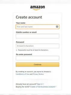 GARDEN VALLEY GVT Stream App Amazon Fire TV - Complete the form with name