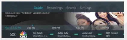 GARDEN VALLEY GVT Stream App Amazon Fire TV - Tab Bar
