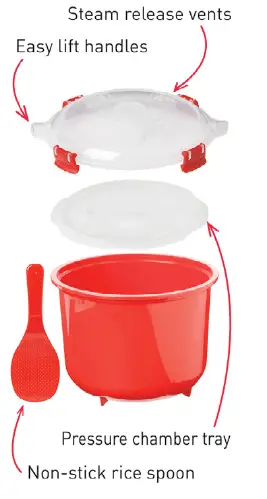 Sistema Microwave Rice Cooker fig-1