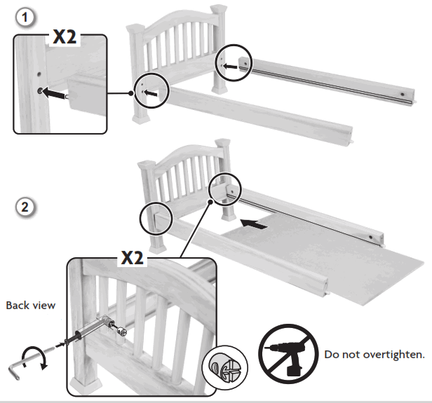 American Girl HNR81-2B70 Isabel Bed and Floral Dreams Bedding Set - fig 3