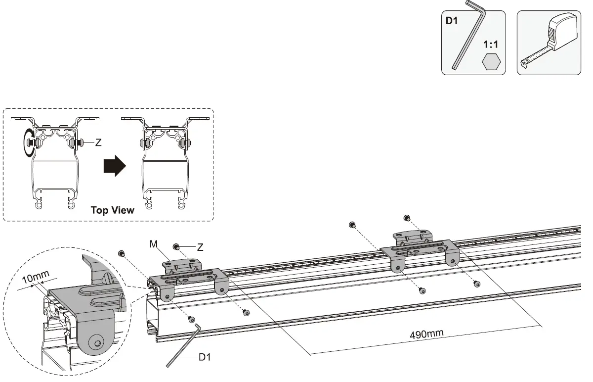 Quantum-Sphere-QTF09H-90FW-Heavy-Duty-Aluminium-Mobile TV-2