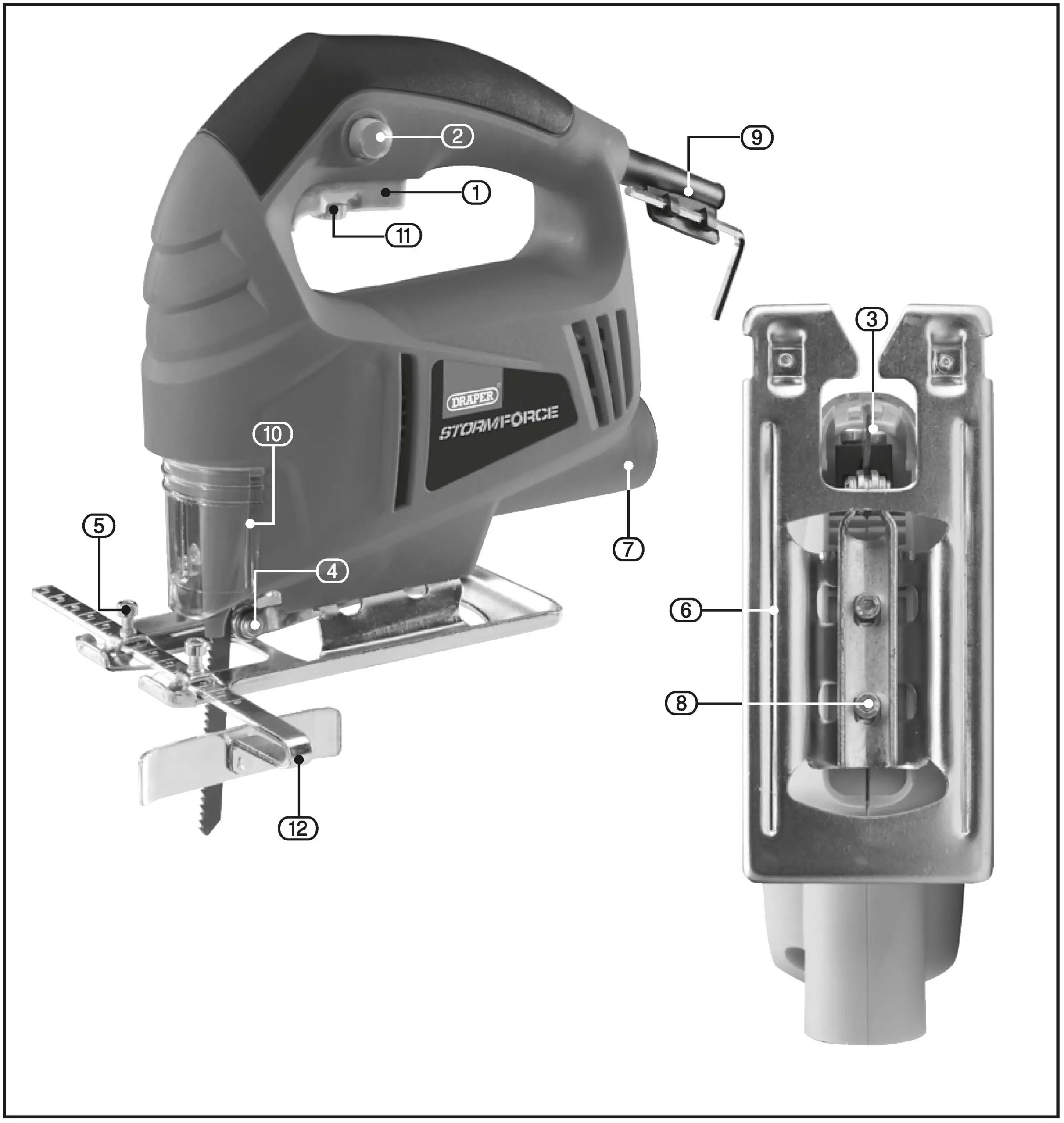 DRAPER 56733 230V Storm Force Jigsaw (1)