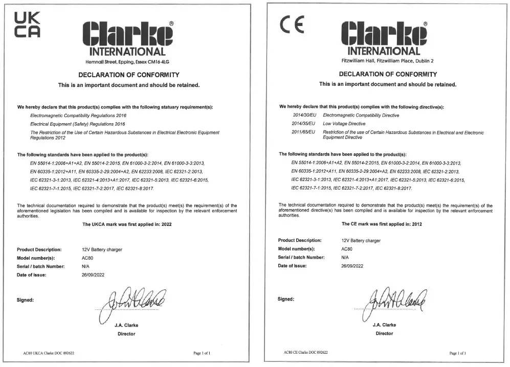 AC80 Automatic Battery Charger 2