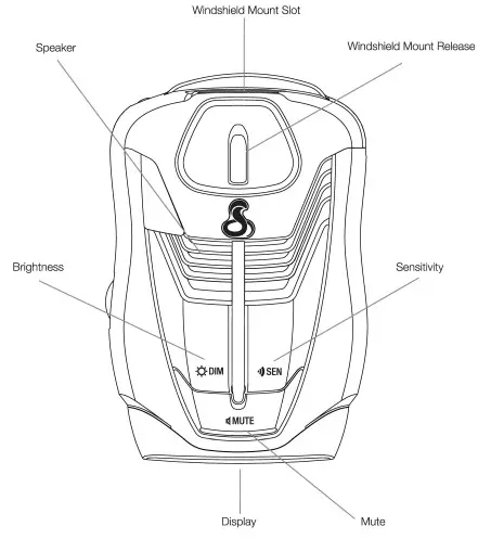 Cobra RAD 380-Features