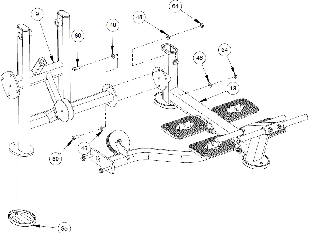 HOIST HD-3600 AB LOW Back Aka Fitness 07