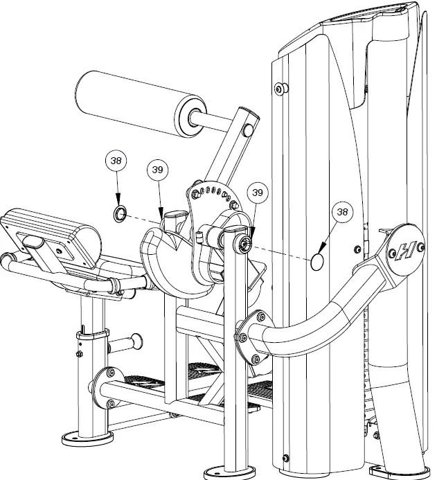 HOIST HD-3600 AB LOW Back Aka Fitness 17