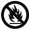 Do not spray flammable liquidsDo not spray flammable liquids