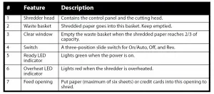 INSIGNIA NS-PS06CC/ NS-PS06CC-C Cross-Cut Paper Shredder User Guide