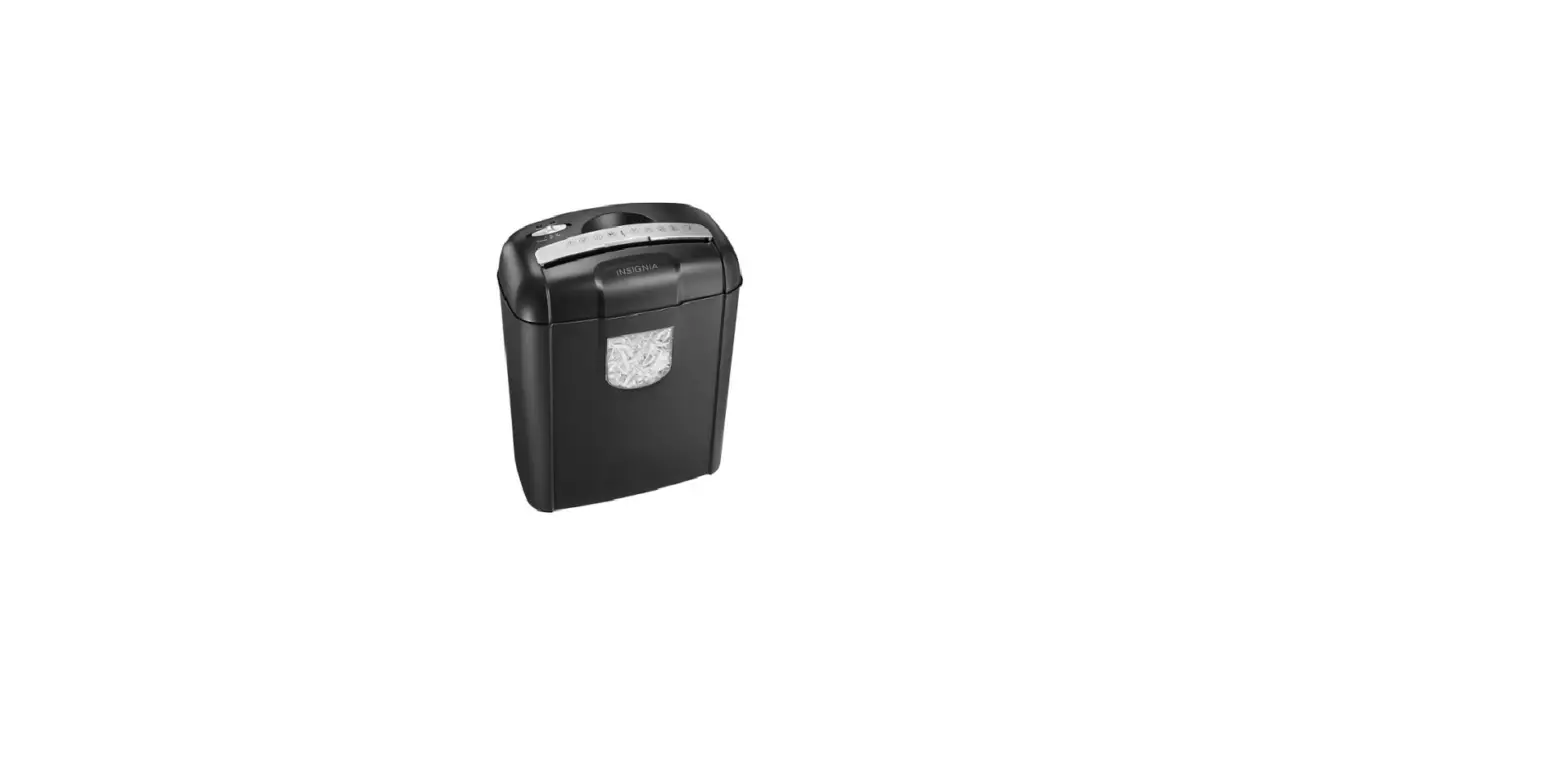 Insignia Ns-ps06cc/ Ns-ps06cc-c Cross-cut Paper Shredder User Guide