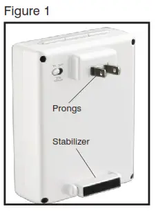 Homedics LT-50 Color Cube 50 ColorMotion Night light Instruction - Figure 1