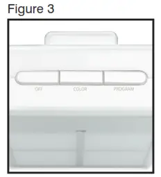 Homedics LT-50 Color Cube 50 ColorMotion Night light Instruction - Figure 3