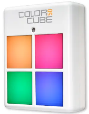 Homedics LT-50 Color Cube 50 ColorMotion Night light Instruction - night light instraction