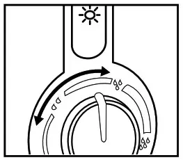 Homedics RC0B-UHECM65 Total Comfort Humidifier - MIST ADJUSTMENT SETTING