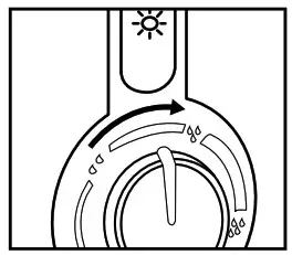 Homedics RC0B-UHECM65 Total Comfort Humidifier - MIST KNOB
