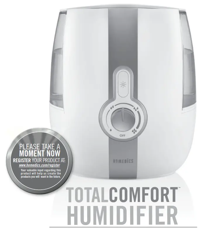 Homedics RC0B-UHECM65 Total Comfort Humidifier