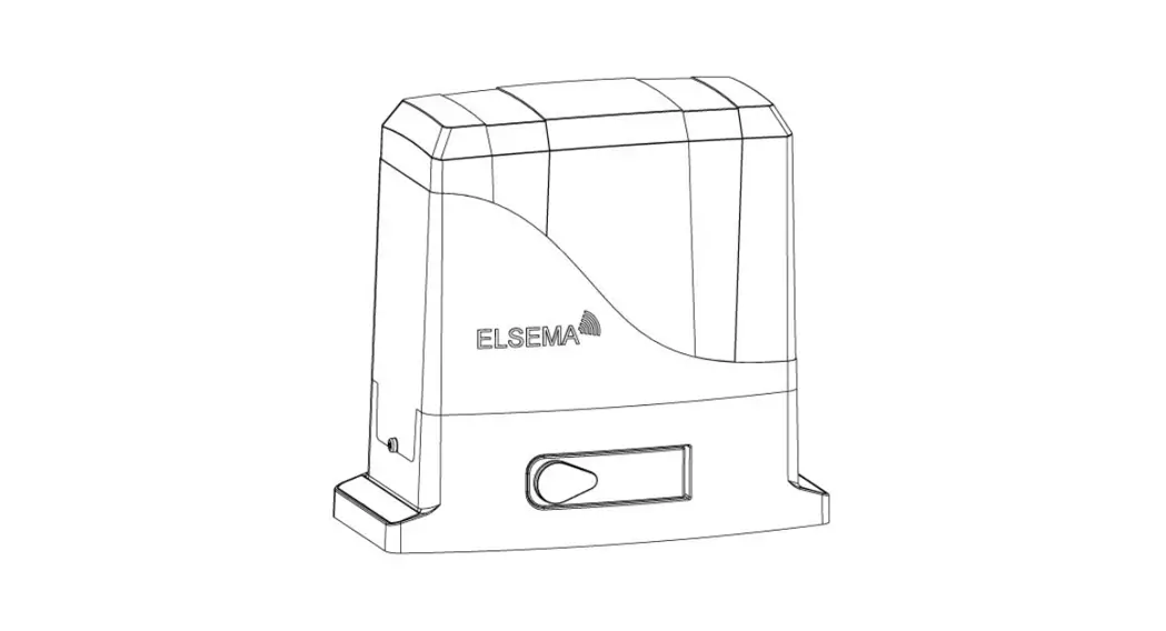 Elsema Sliding Gate Opener Is900solar24 User Manual