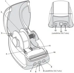 LabelWriter 550 and 550 Turbo