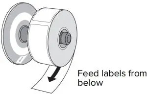 load a label roll