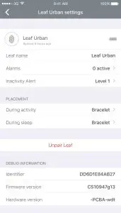Bellabeat Leaf Setup E234836 - Setting goals & placement 2